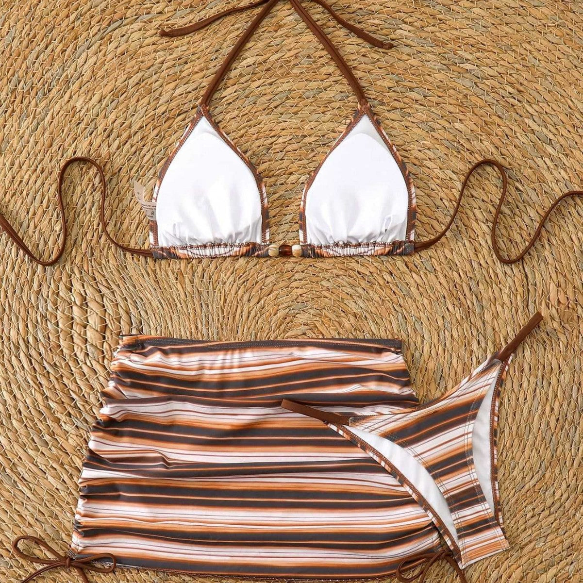 Damen Bikini-Set mit variabler Raffung R&B