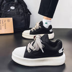 Damen Sneaker mit dicker Laufsohle und modischem Obermaterial R&B