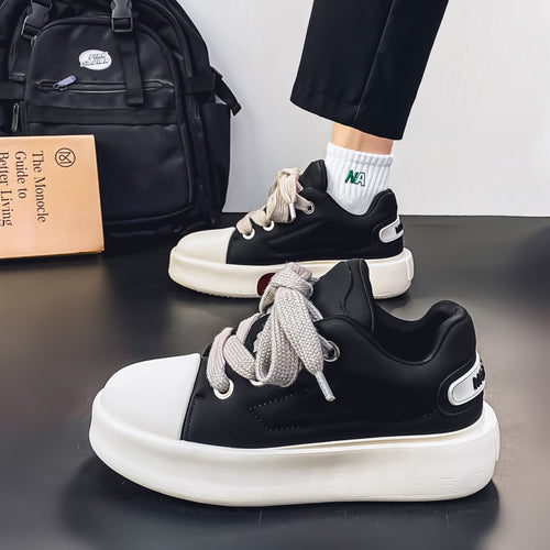 Damen Sneaker mit dicker Laufsohle und modischem Obermaterial R&B