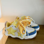 Damen Sneakers mit einzigartigem Sternen-Design und bequemer Polsterung R&B