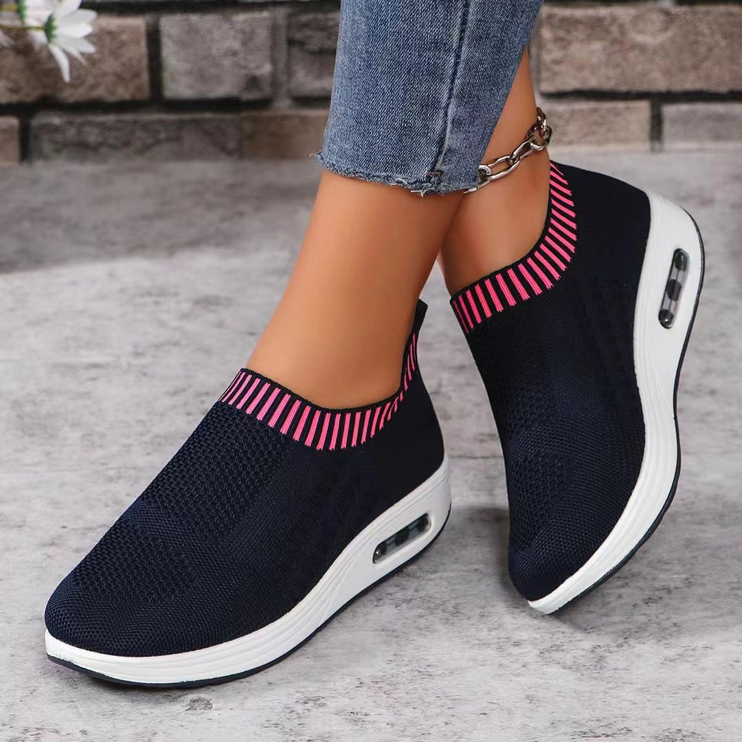 Damen atmungsaktive Sport-Sneaker mit innovative Dämpfung R&B