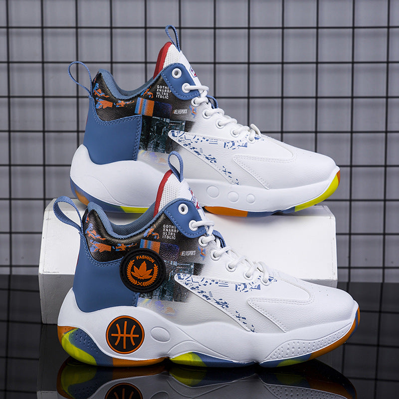 Damen Sportliche Basketball-Schuhe mit strapazierfähigem Obermaterial und hochentwickelter Dämpfungstechnologie R&B