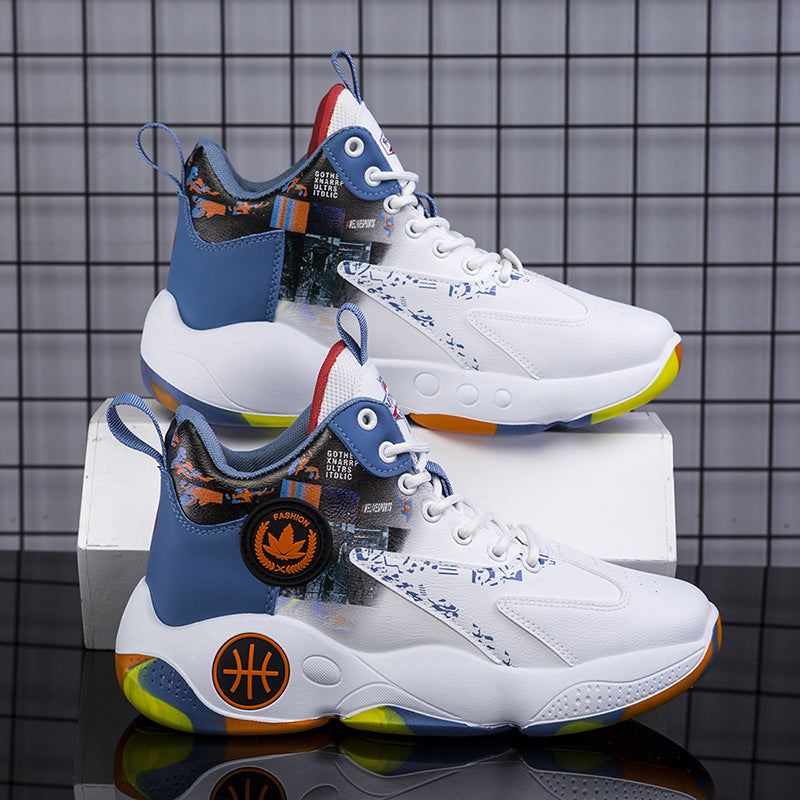 Damen Sportliche Basketball-Schuhe mit strapazierfähigem Obermaterial und hochentwickelter Dämpfungstechnologie R&B