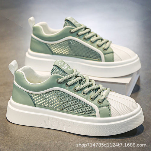 Damen Sportliche Sneaker mit atmungsaktiver Oberfläche und rutschfester Sohle R&B