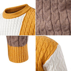 Herren modischer Strickpullover mit einzigartigem Muster und hohem Tragekomfort R&B
