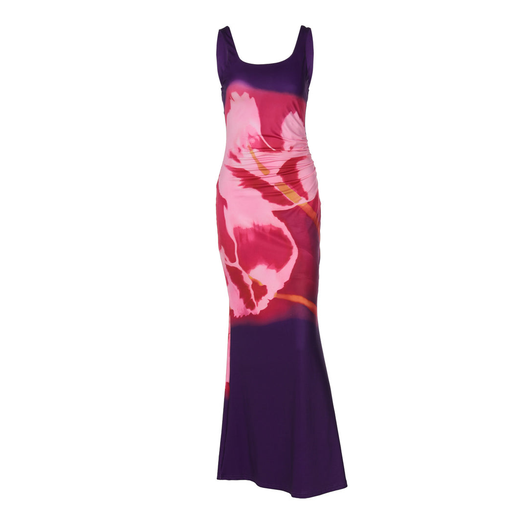 Damen Blumengemustertes Maxikleid R&B