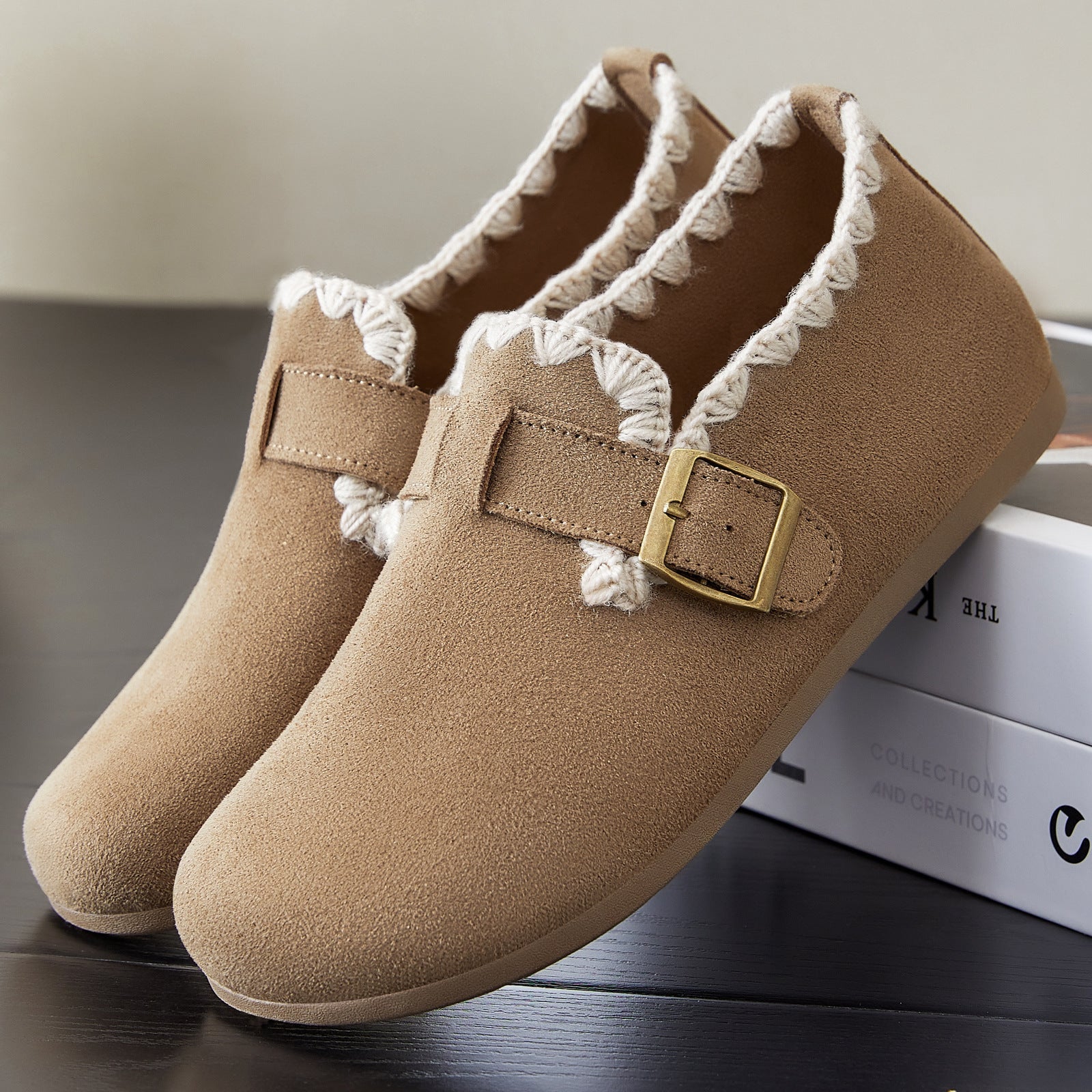 Damen Komfortable Clogs mit dekorativem Riemen R&B