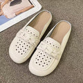 Damen Modische Clogs mit bequemem Knopfdetail