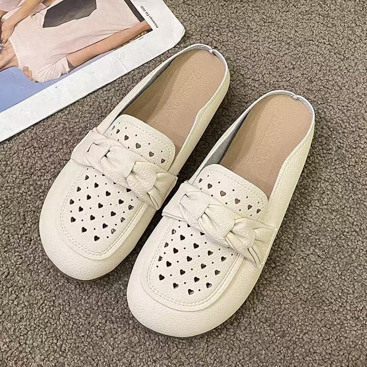 Damen Modische Clogs mit bequemem Knopfdetail
