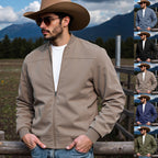 Herren Flugjacke aus hochwertigem Wildleder R&B