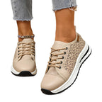 Damen Sportliche Sneakers mit luftiger Textur und rutschfester Sohle R&B