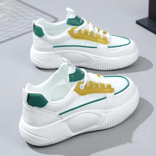 Damen modische Sneakers mit gepolsterter Laufsohle und atmungsaktivem Obermaterial R&B