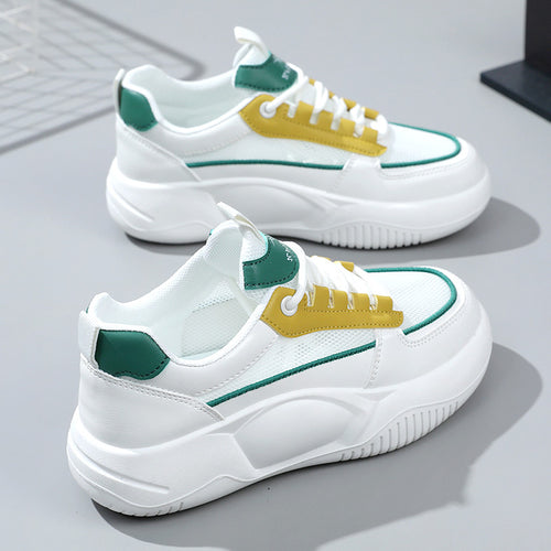 Damen modische Sneakers mit gepolsterter Laufsohle und atmungsaktivem Obermaterial R&B