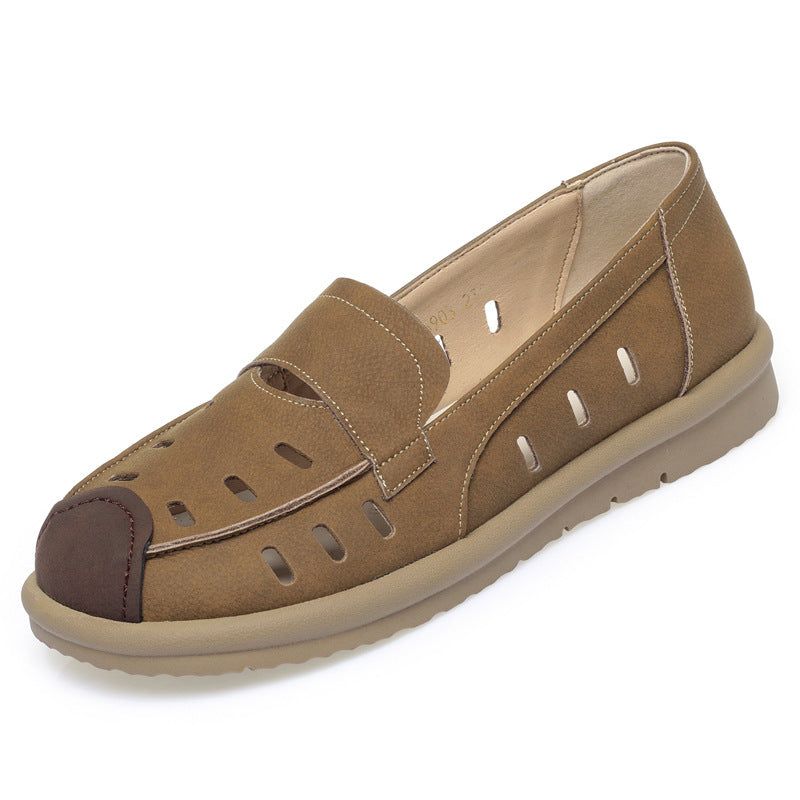 Damen Slipper mit atmungsaktiven Belüftungsöffnungen und ergonomischer Sohle R&B