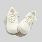 Damen Modische Komfort-Sneaker mit extrahoher Sohle