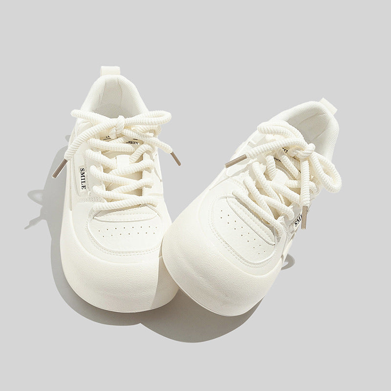 Damen Modische Komfort-Sneaker mit extrahoher Sohle