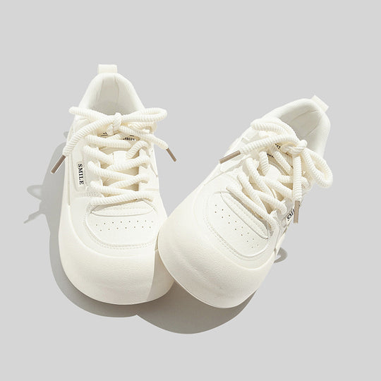 Damen Modische Komfort-Sneaker mit extrahoher Sohle R&B