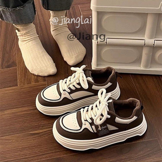 Damen Sportliche Chunky Sneakers mit ergonomischem Sohlenprofil und atmungsaktivem Mesh-Obermaterial R&B