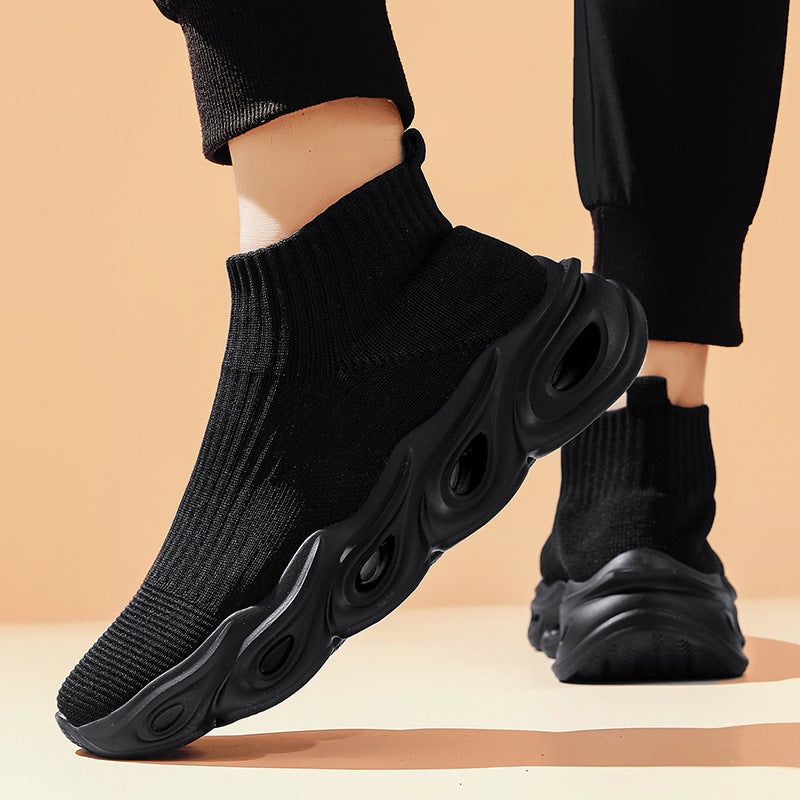 Damen Sportliche Strick-Sneaker mit innovativer Sohlenkonstruktion