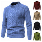 Herren Strickpullover mit strukturiertem Muster