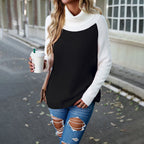R&B | Pullover in Kontrastfarbe