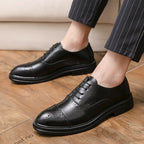 Damen Klassische Brogues aus Leder R&B