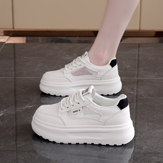 Damen Chunky Sneakers mit atmungsaktiver Mesh-Oberfläche und dämpfendem Komfort R&B