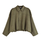 Damen modische Oversized-Jacke im lässigen Look R&B