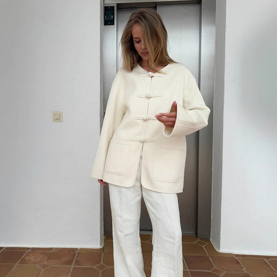 Damen innovative Wolljacke R&B