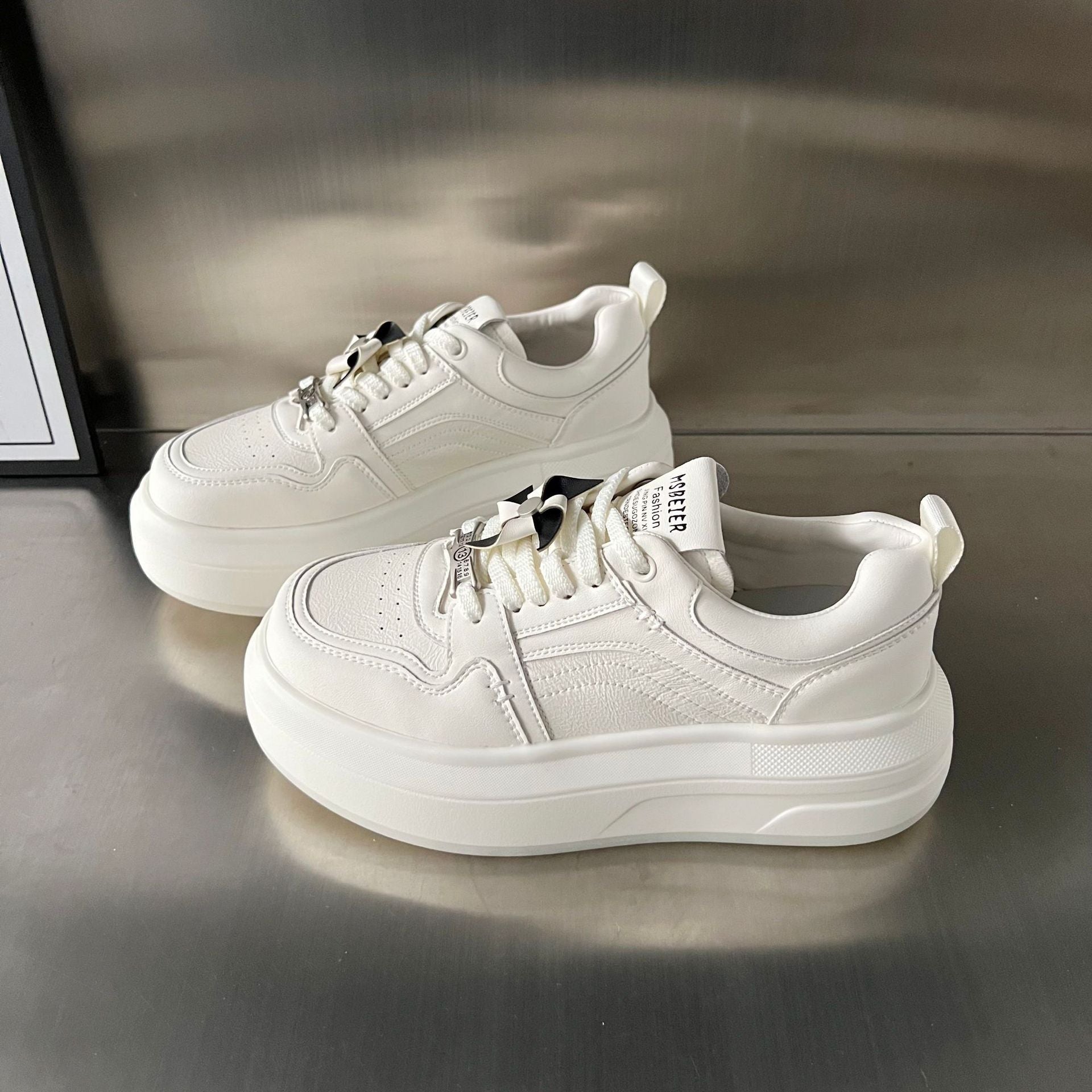 Damen Chunky Sneakers mit innovativer Plattensohle und atmungsaktivem Obermaterial R&B