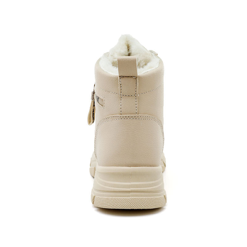 Damen High-Top Winterstiefel mit Warmfutter und rutschfester Sohle R&B