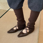 Damen Elegante Mary Jane Ballerinas mit schimmerndem Riemchen und komfortabel gepolsterter Innensohle R&B