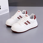 Damen Plattform Sneakers mit trendigem Design und stabiler Profilsohle R&B