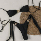 Damen Bikini-Set mit eleganten Schleifen-Details R&B