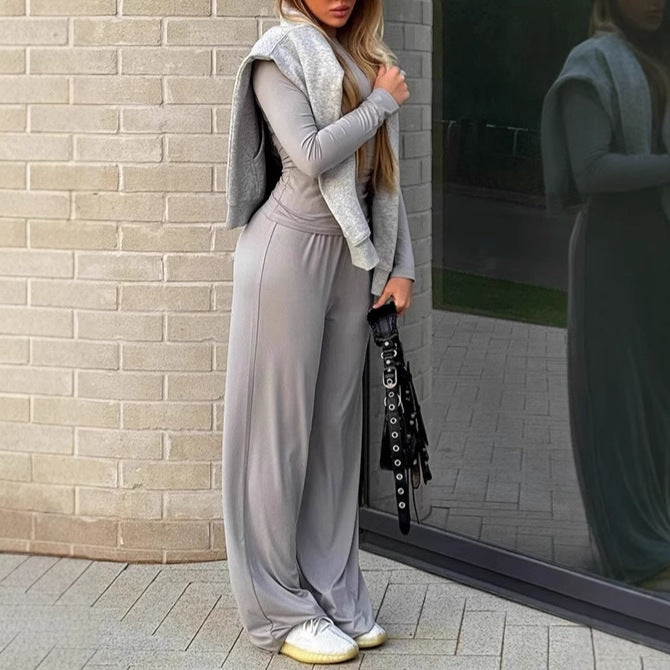 Damen Bequeme und modische Lounge-Wear-Set R&B