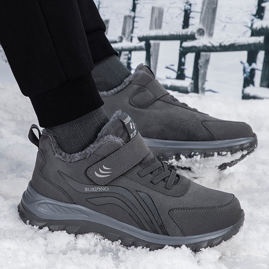 Damen Isolierte Winter-Stiefel mit rutschfester Sohle und praktischem Klettverschluss R&B