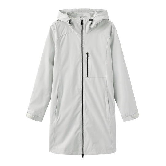 Damen Funktionsjacke mit verstellbarem Kapuzenkragen R&B