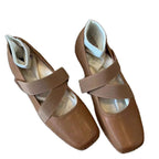 Damen Ballerinas mit elastischen Riemen und weichem Innenfutter R&B