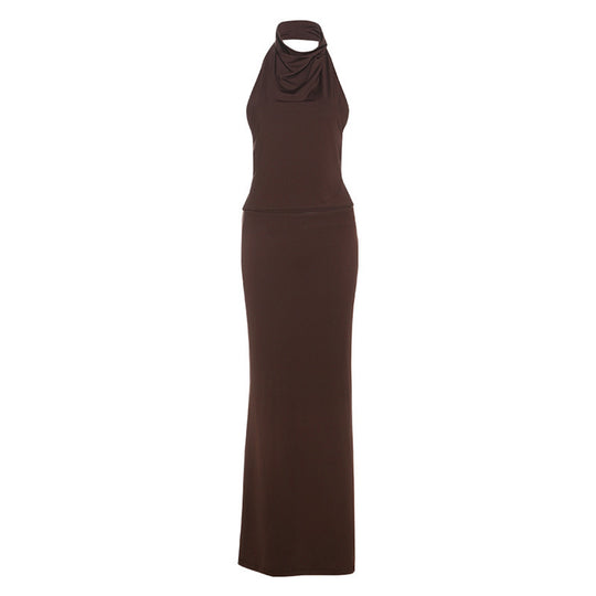 Damen elegantes Wickeloberteil und Rock Set R&B