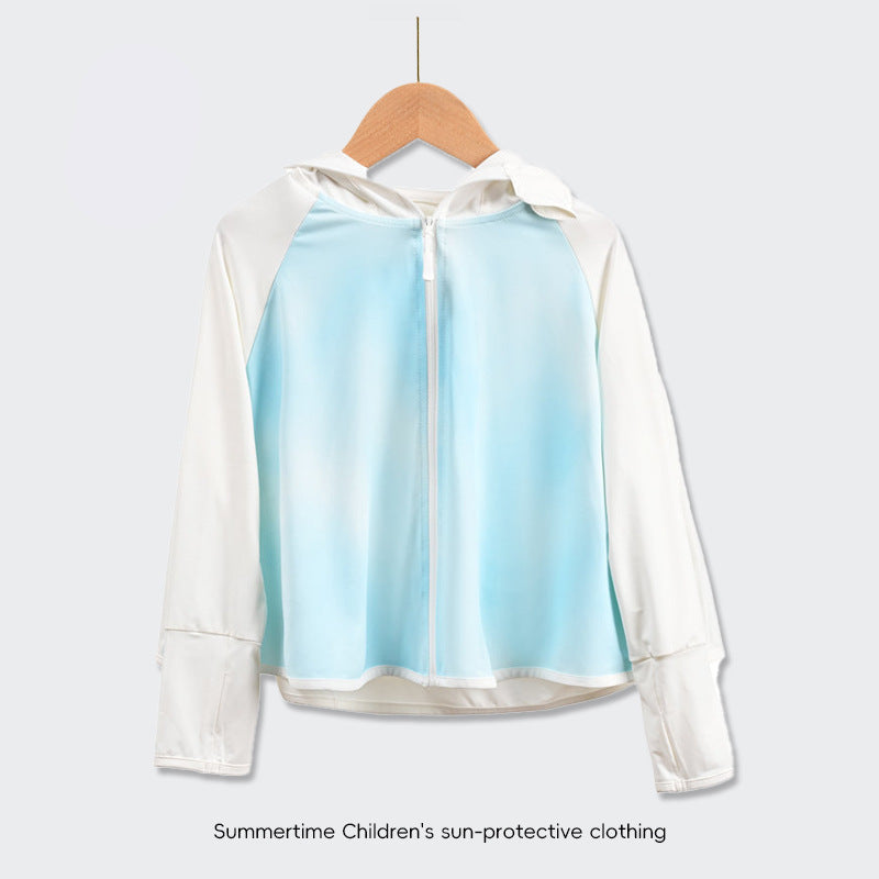 Damen UV-Schutzjacke mit Kapuze und weichem Material R&B