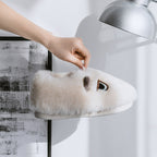 Damen Hausschuhe mit tierischem Motiv und weichem Fleece-Innenfutter R&B