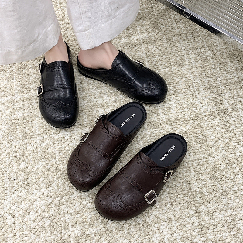 Damen Clogs mit modischem Riemendesign und komfortablem Fußbett R&B