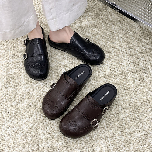 Damen Clogs mit modischem Riemendesign und komfortablem Fußbett R&B