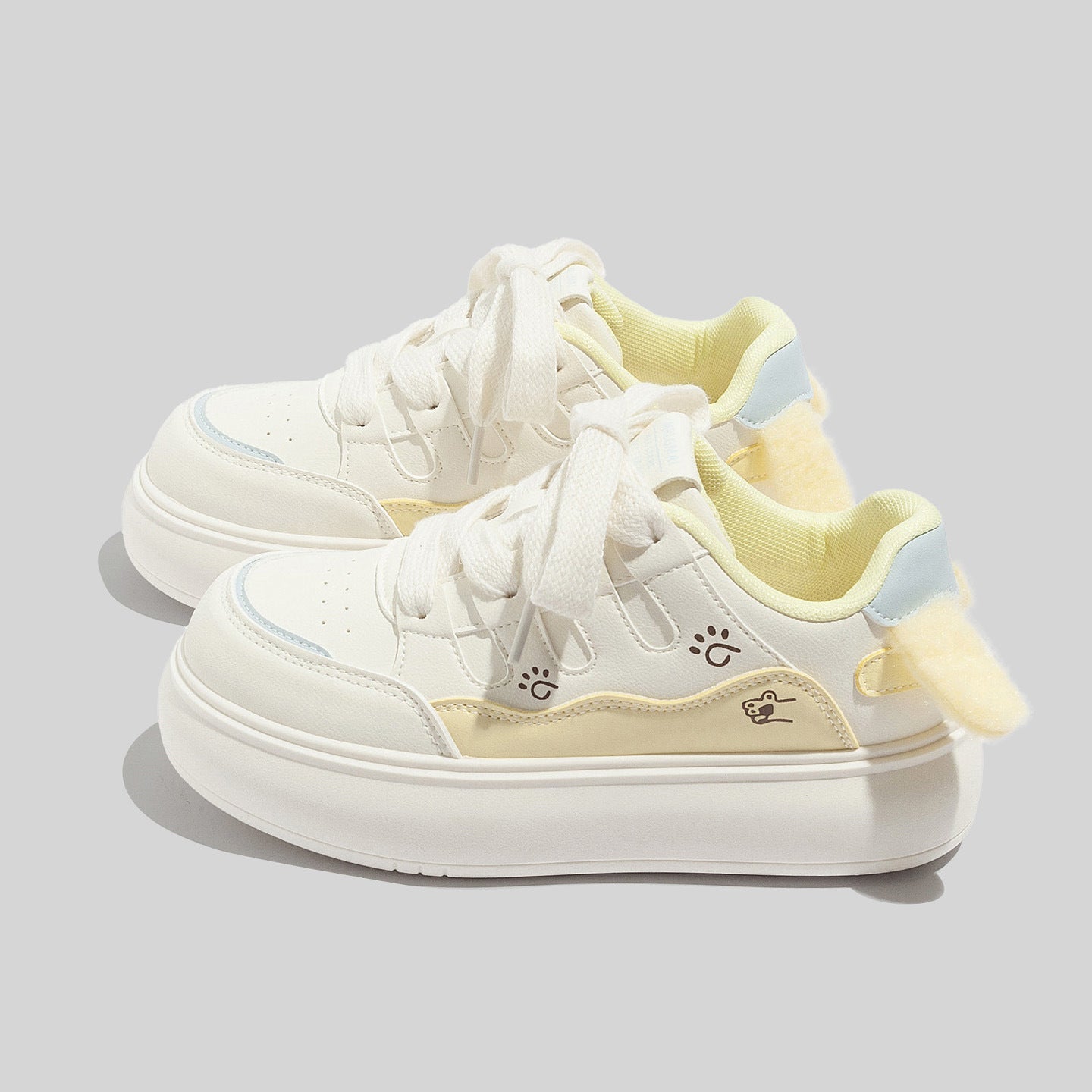 Damen Sneakers mit verspieltem Tiermotiv und weichem Innenfutter