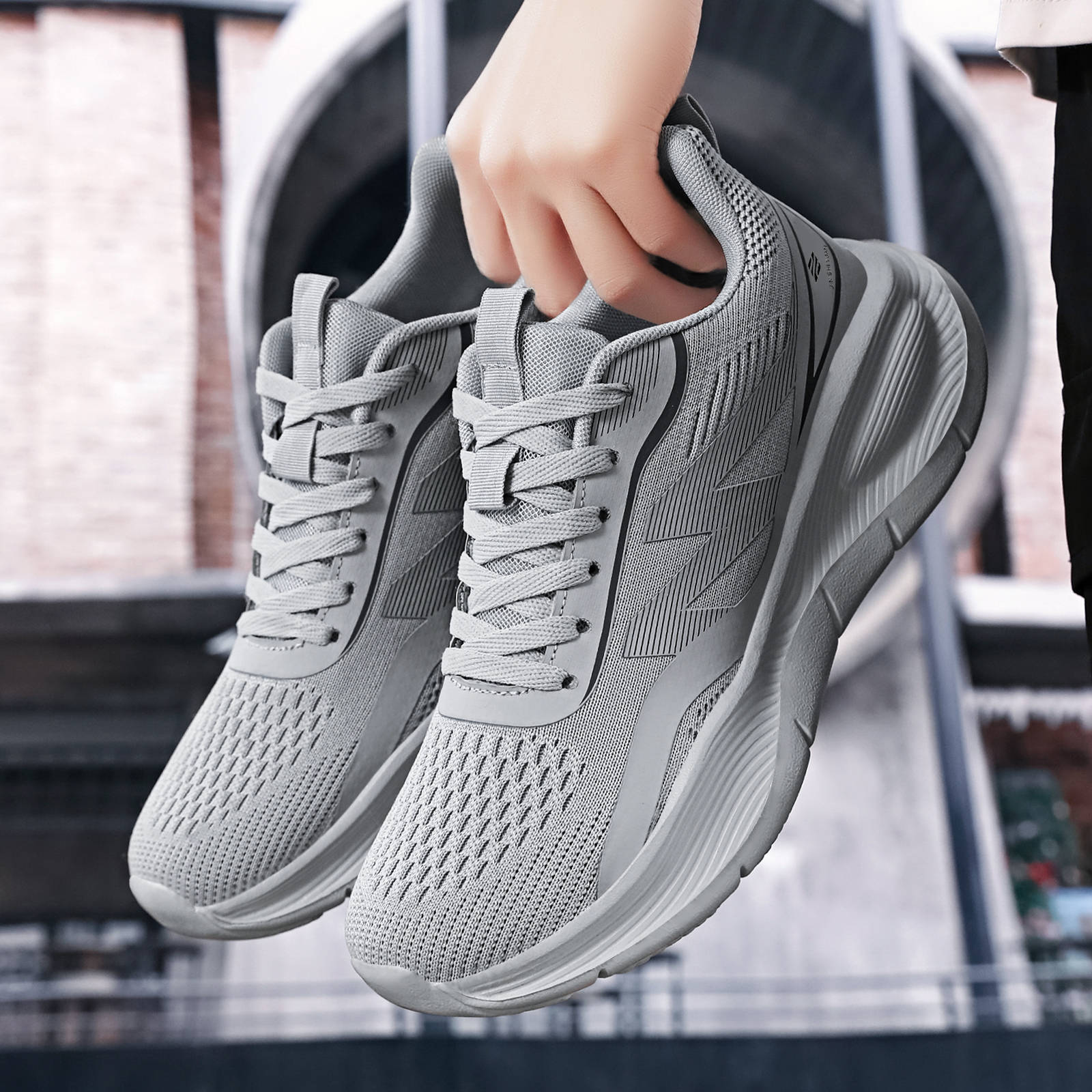 Damen Sportliche Laufschuhe mit atmungsaktivem Obermaterial und innovativer Dämpfungstechnologie R&B