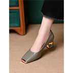 Damen Elegante und schicke Pumps mit glänzendem Finish R&B
