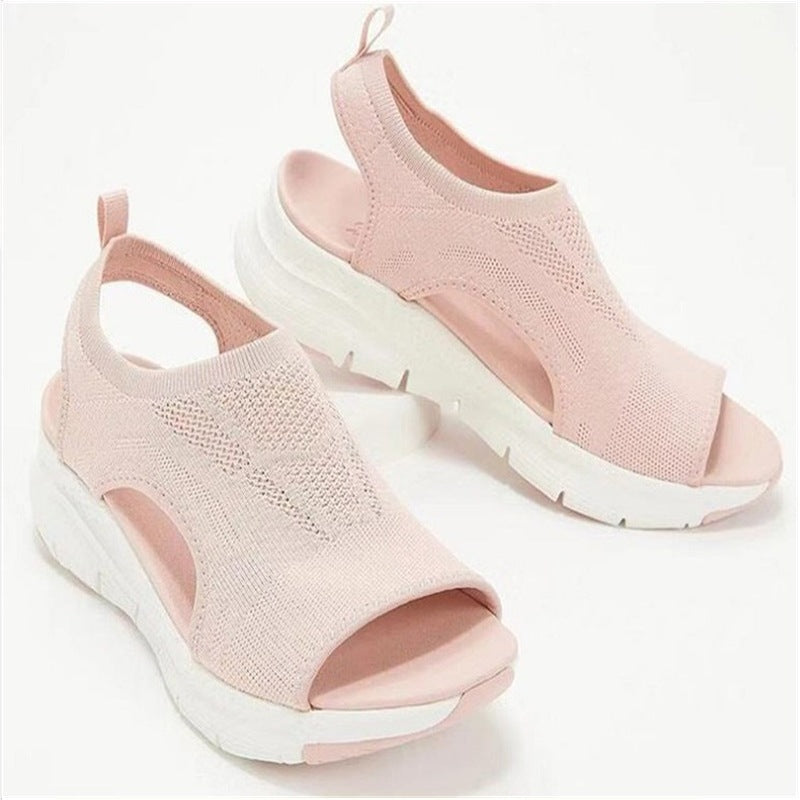 Damen Komfortable und atmungsaktive Freizeitsandalen R&B
