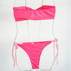 Damen Bandeau-Bikini mit raffinierten Knotendetails und verspieltem Design R&B