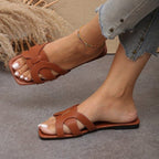 Damen Freizeitsandalen mit trendigem Schleifen-Design und bequemem Fußbett R&B