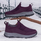 Damen Komfortable Winter Sneakers mit elastischem Klettverschluss R&B